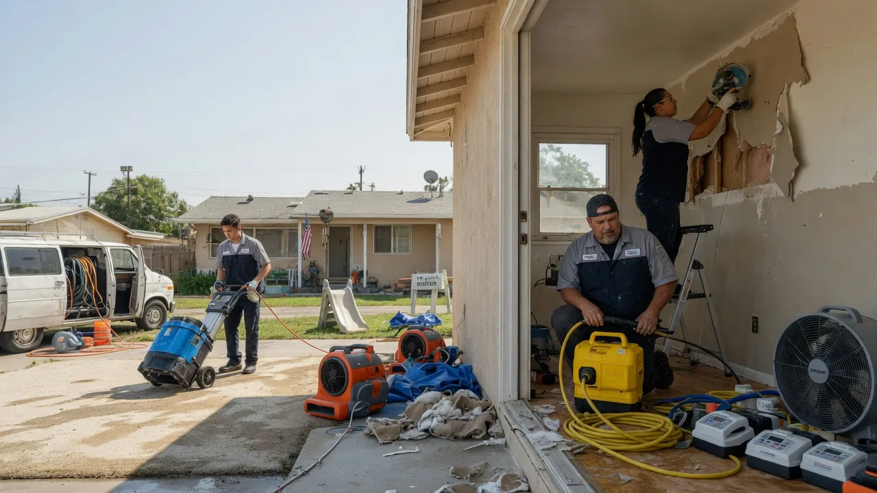 Water Damage Restoration in Van Vleck, TX near me